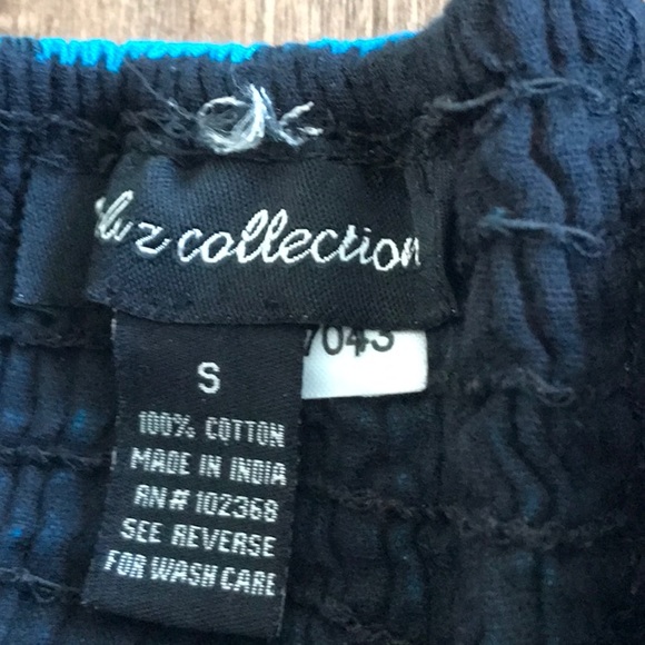 Printed Cotton Dress- Blue- Size S - Picture 5 of 5